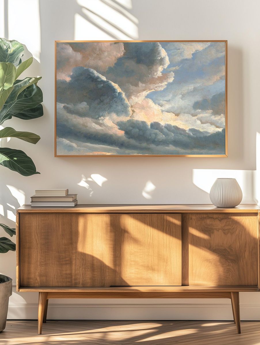Dramatic Cloudscape — Fine Art Print. — room view 3