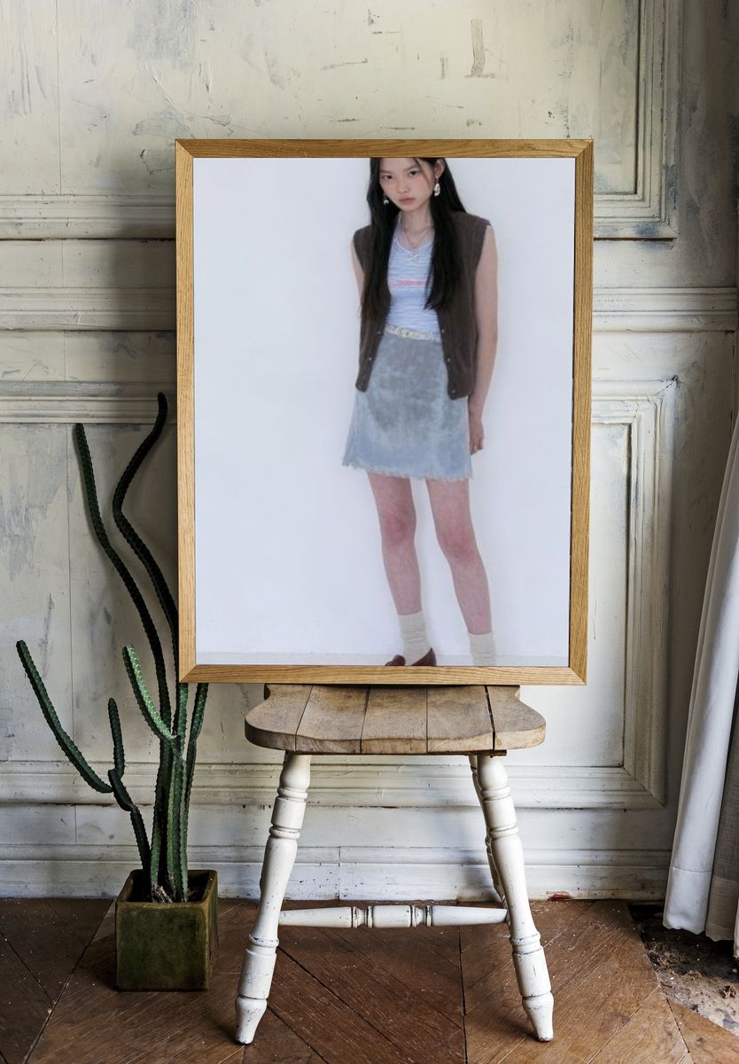 Fashion Portrait Photography Poster. — room view 1