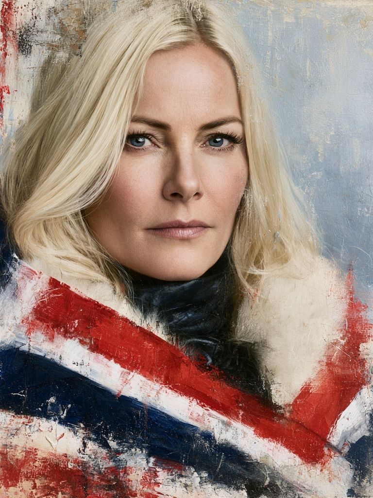 Blonde Portrait — Fine-Art Print. poster detail