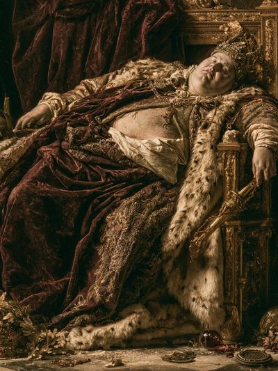 Sleeping Monarch Fine-Art Print.