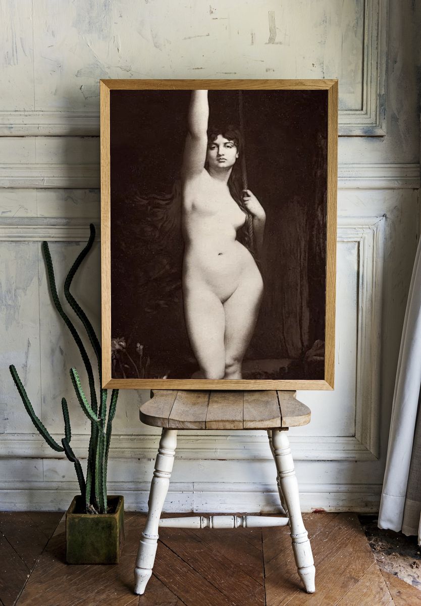 Sensual nude portrait, La Vérité. room preview