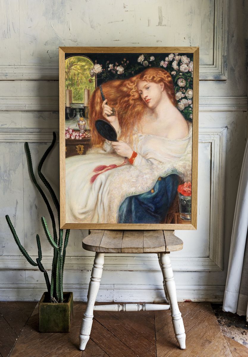 Lady Lilith (1867), vintage woman. — room view 1