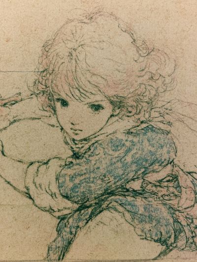 Child Sketch Fine-Art Poster. poster print