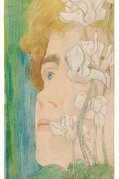 Marguérite (1868–1928) Jan Toorop. Original. poster