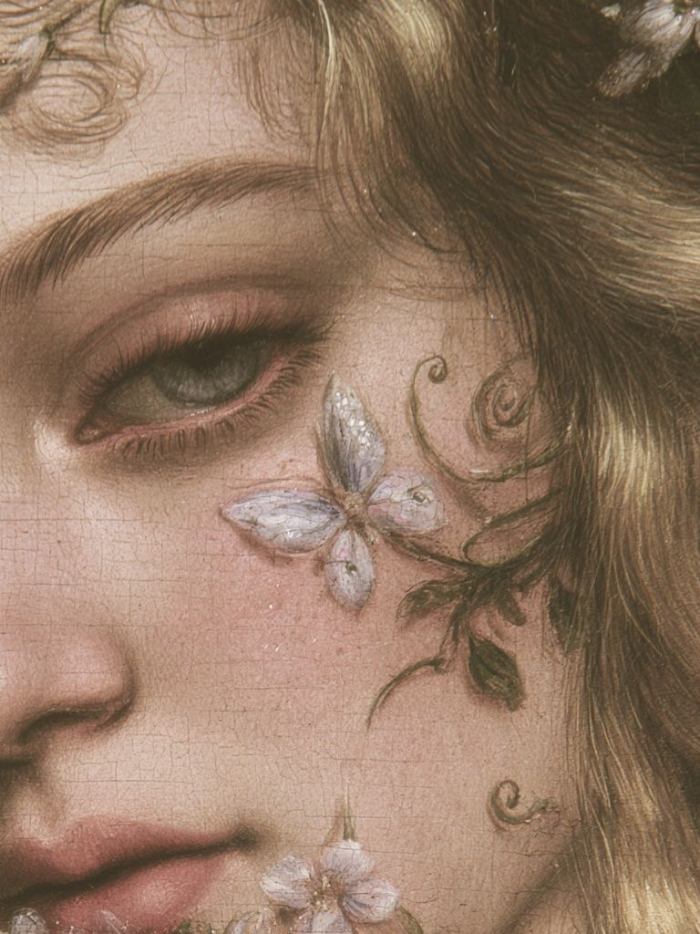 Floral Portrait Fine-Art Print. poster detail