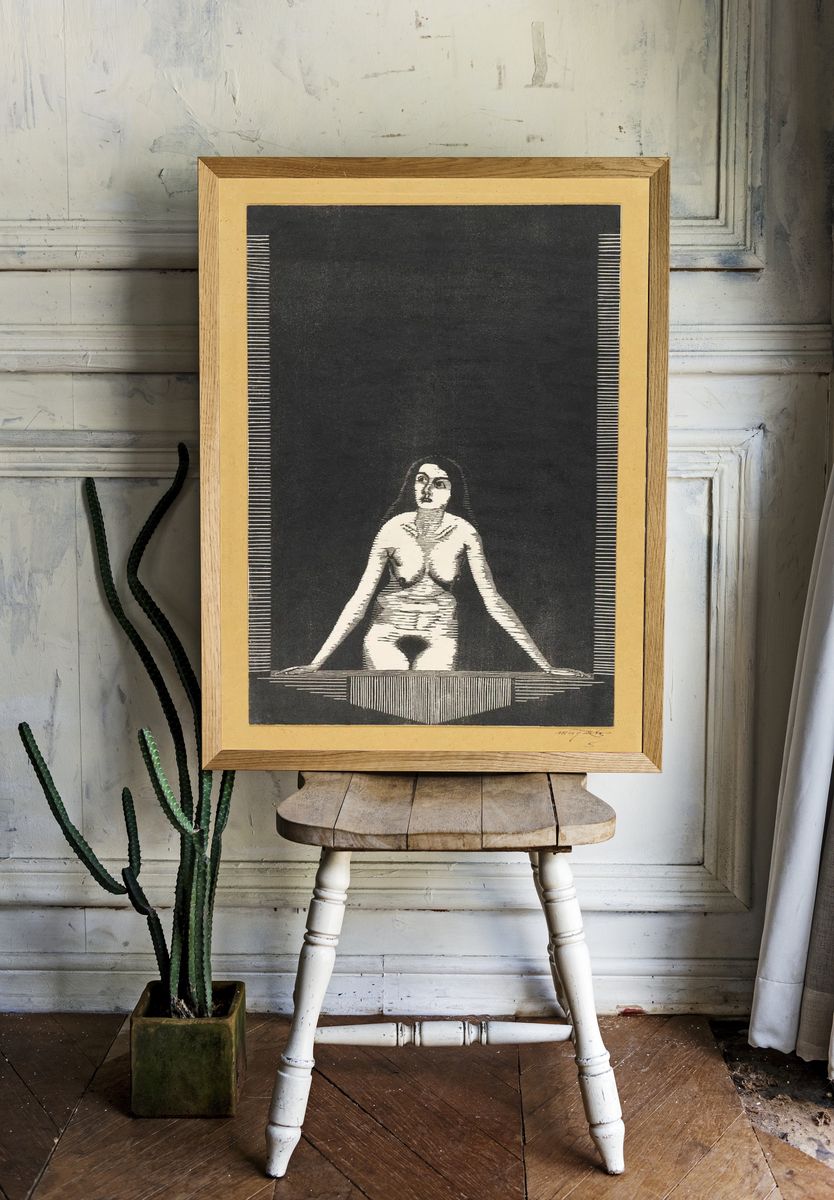 Figure Study — Fine Art Print room preview