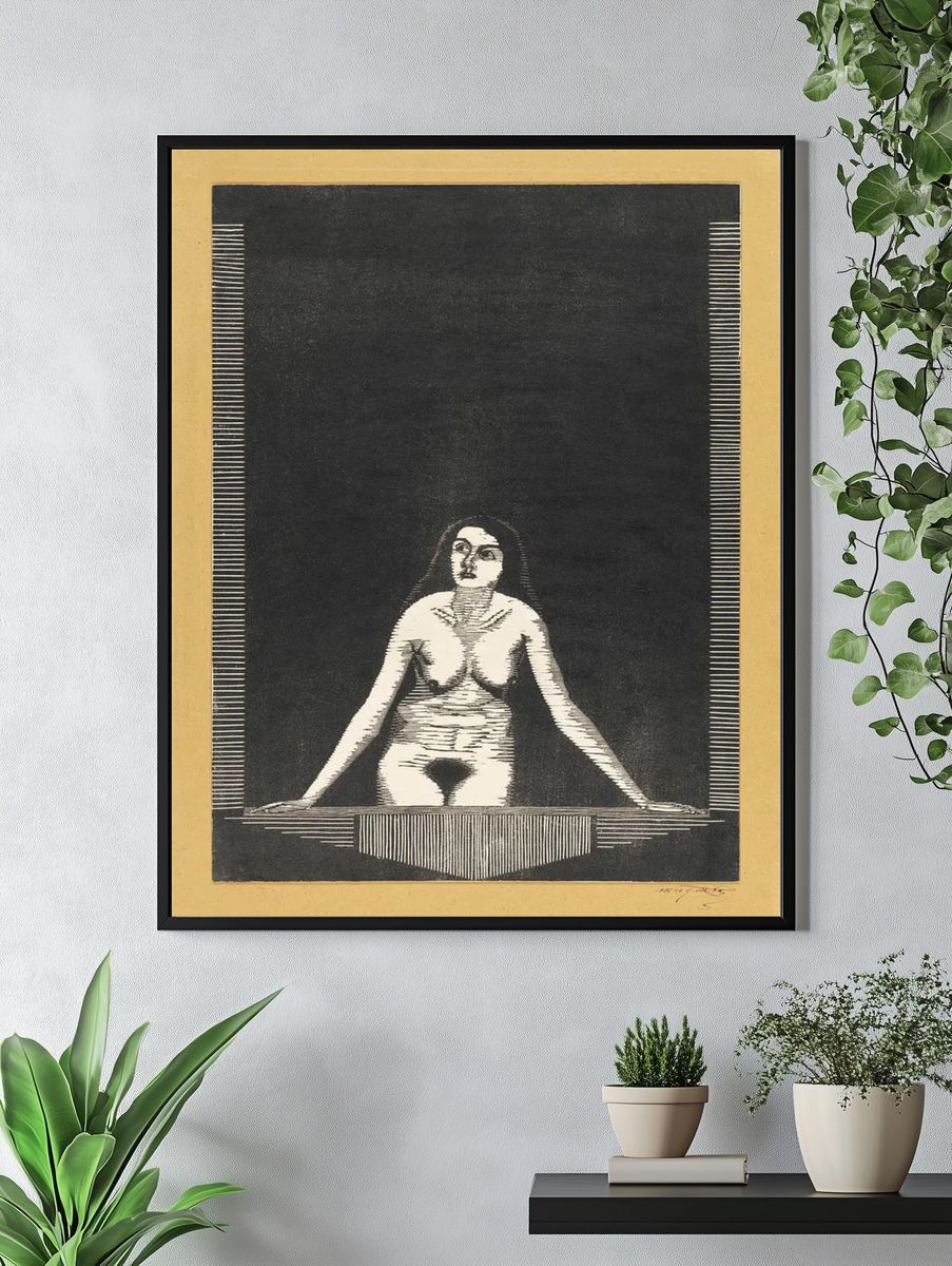 Figure Study — Fine Art Print. — room view 4