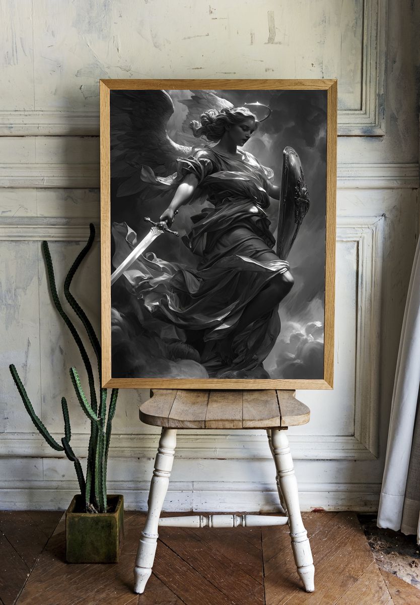 Guardian Angel — Fine Art Print room preview