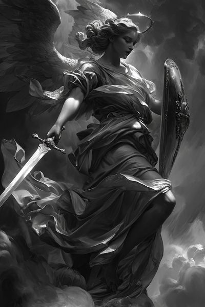 Guardian Angel — Fine Art Print. poster print