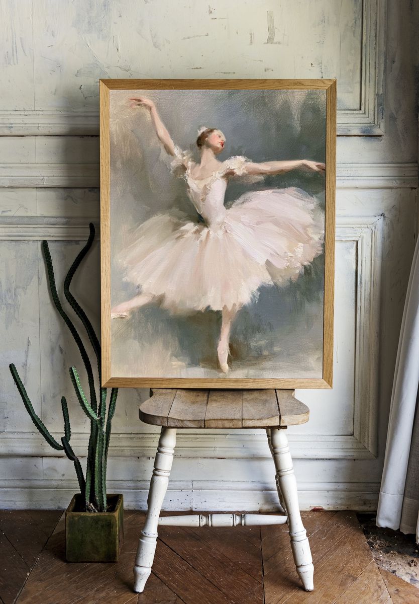 Ballet Dancer Fine-Art Print. — room view 1