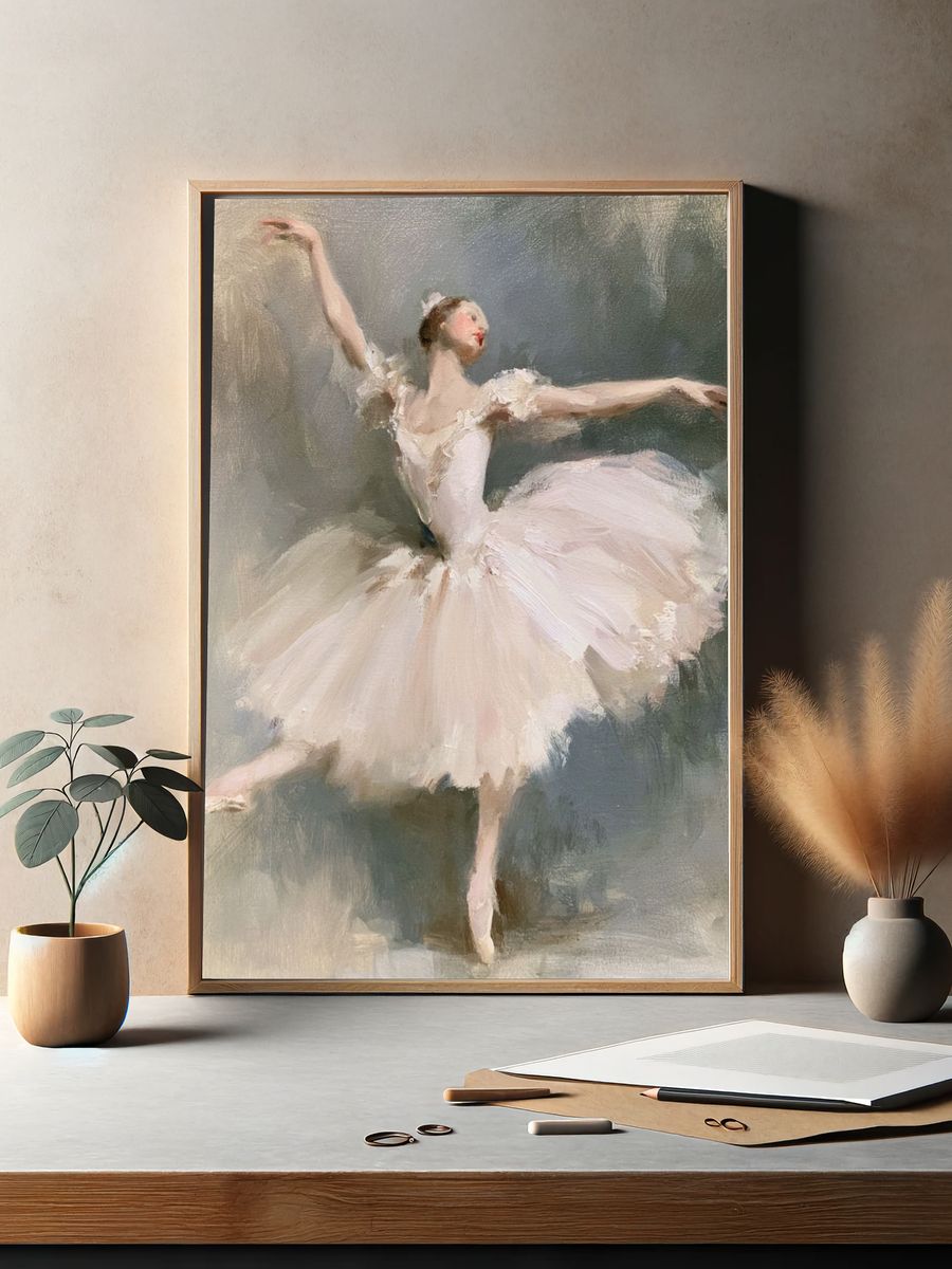 Ballet Dancer Fine-Art Print. — room view 2