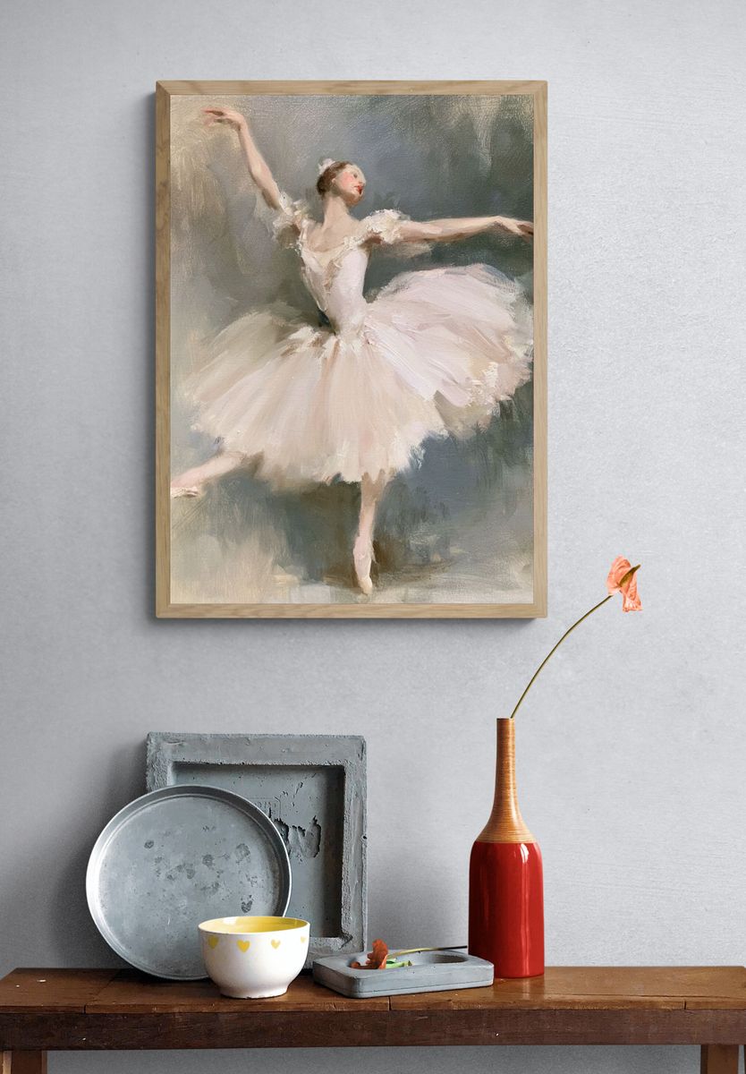 Ballet Dancer Fine-Art Print. — room view 3