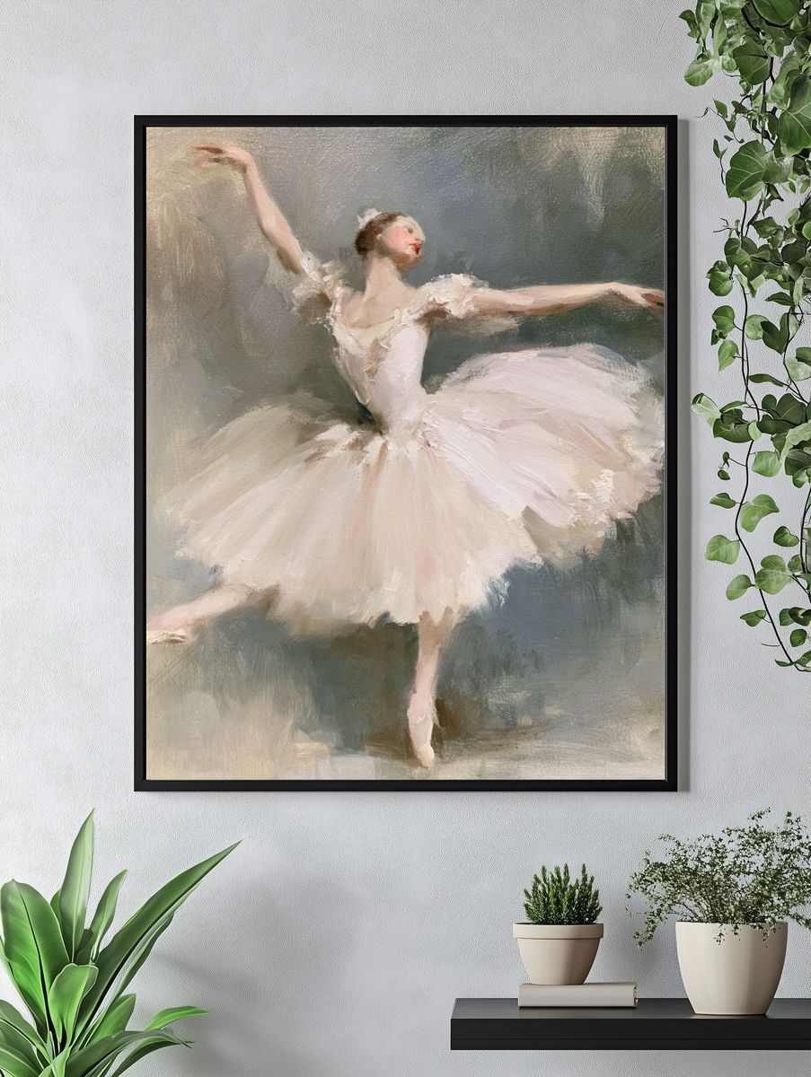 Ballet Dancer Fine-Art Print. — room view 4