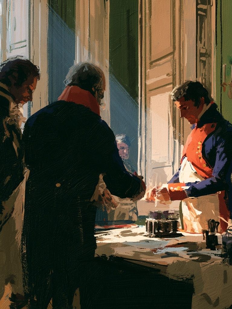 Napoleonic Banquet — Fine-Art Print. poster detail