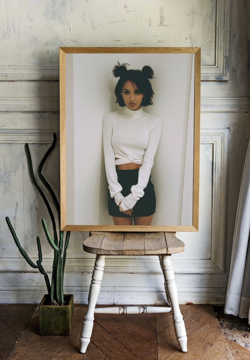 Minimalist Fashion Portrait Poster. room preview