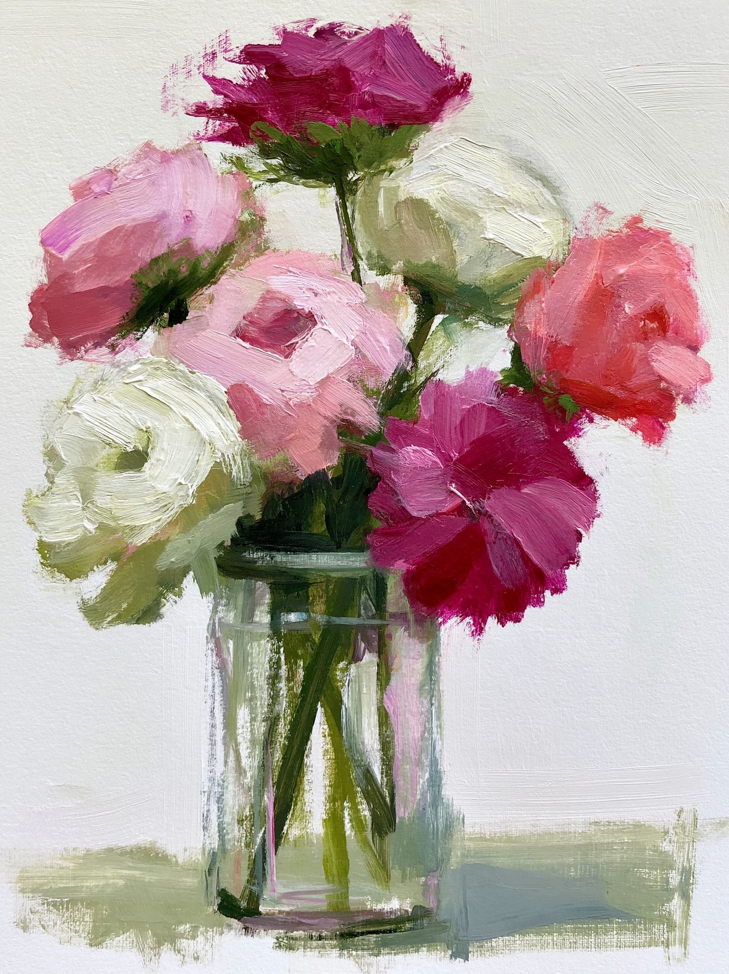 Loose Floral Bouquet Fine-Art Print. poster detail