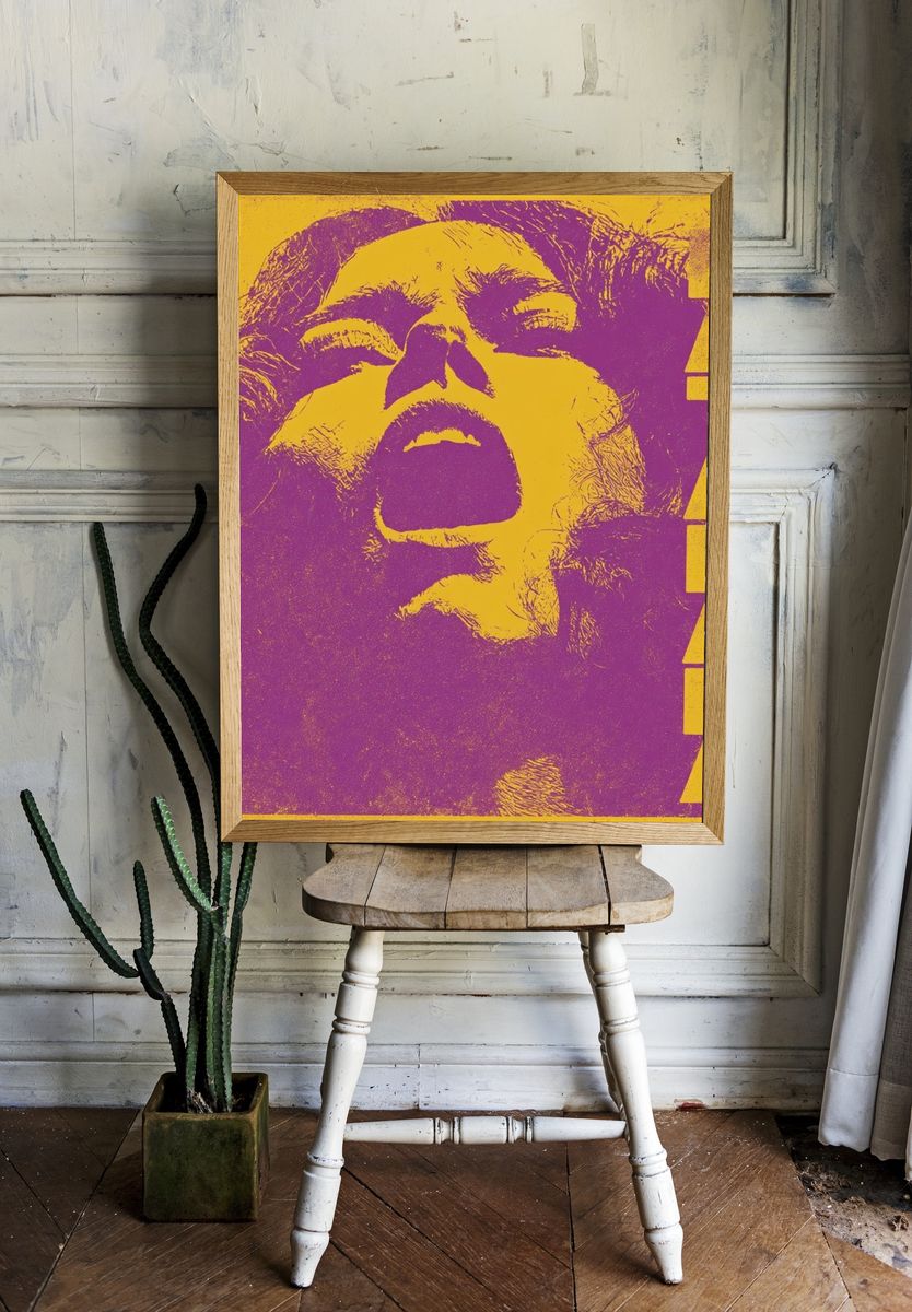 Atakana Pop Art Poster. — room view 1