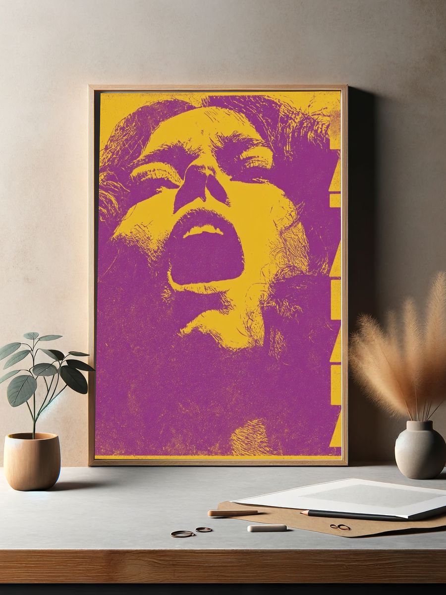 Atakana Pop Art Poster. — room view 2