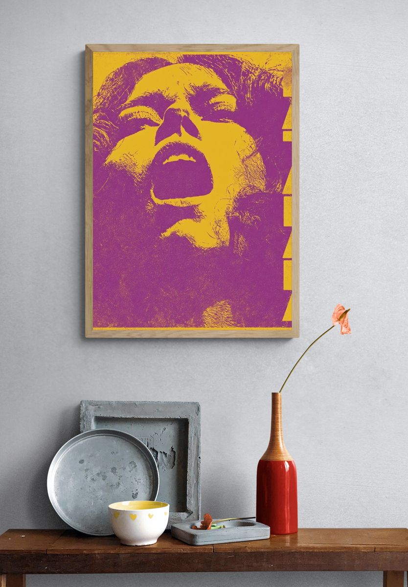 Atakana Pop Art Poster. — room view 3