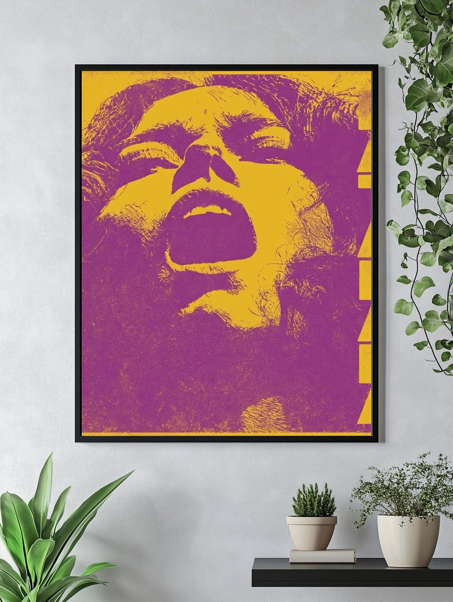 Atakana Pop Art Poster. — room view 4