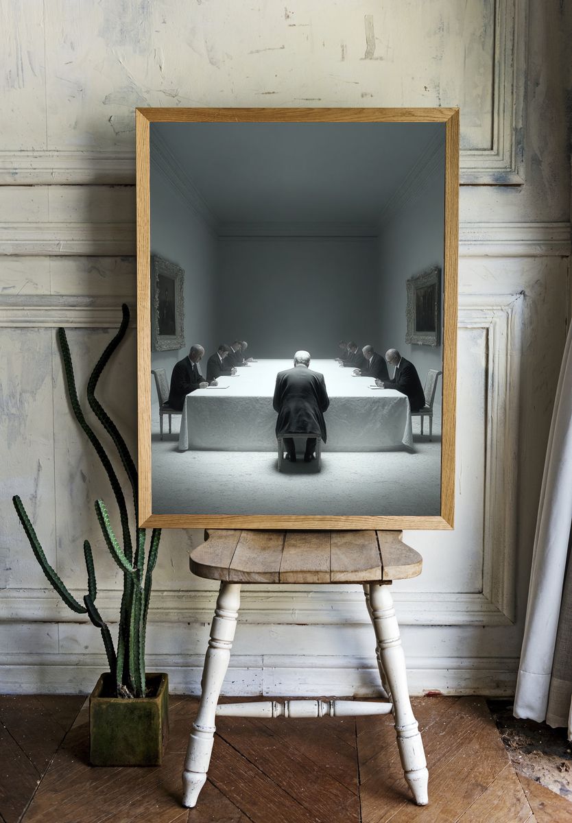 Silent Meeting — Fine Art Print room preview