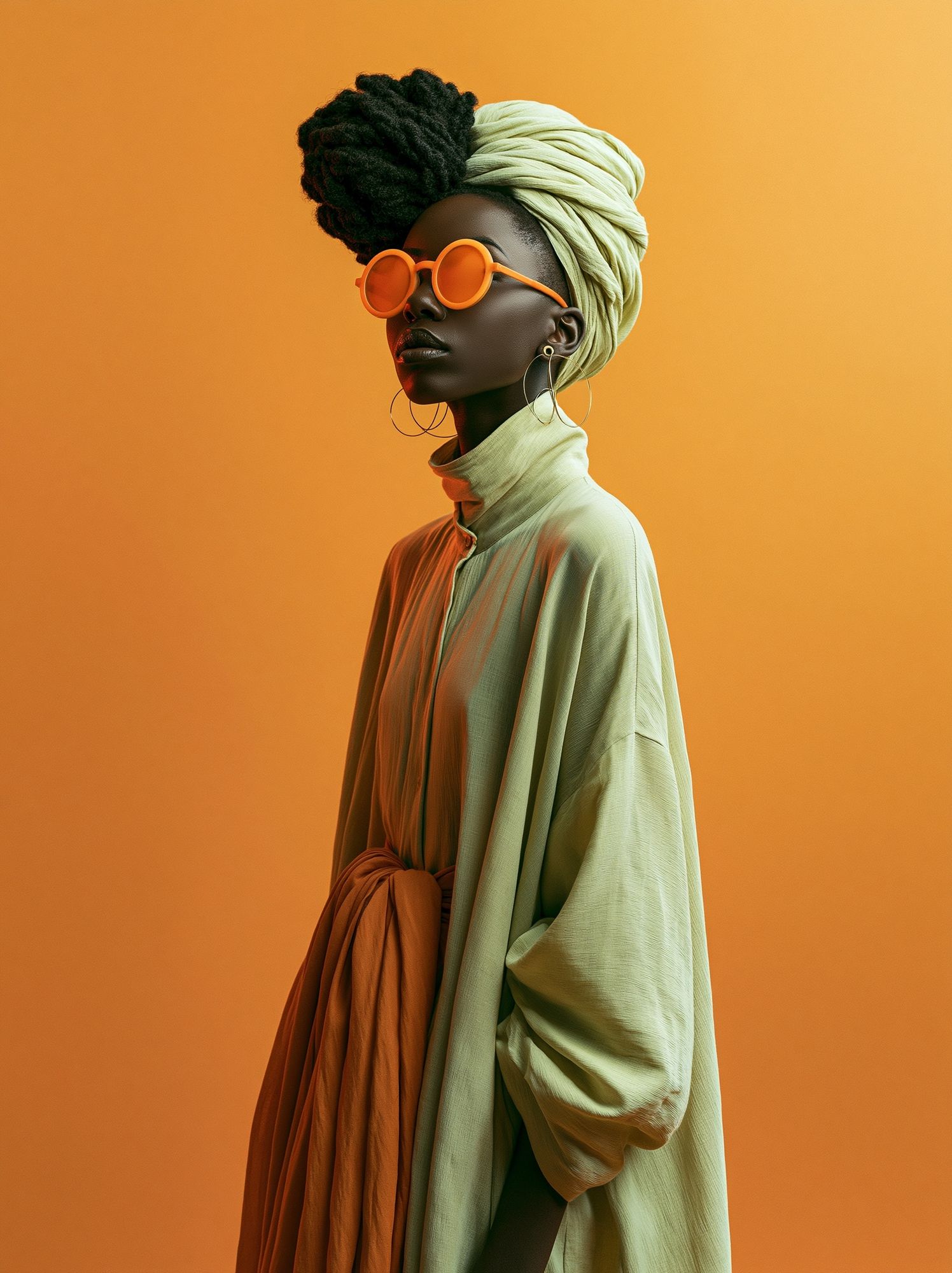 Fashion Portrait Photography Poster. poster detail