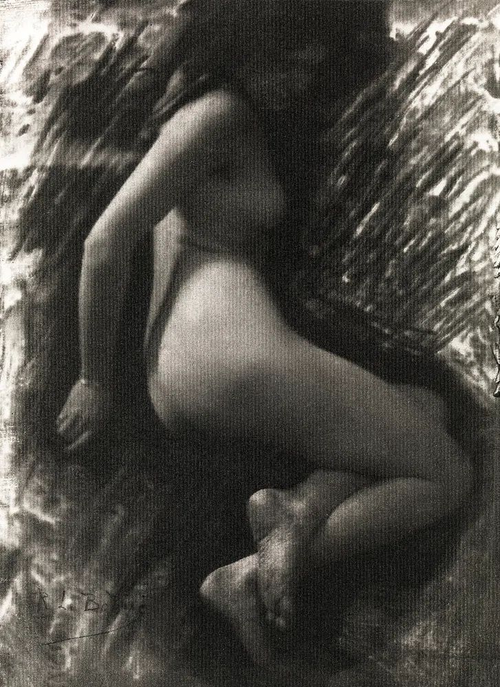Nude Figure Study — Fine Art Print. poster — fine-art art