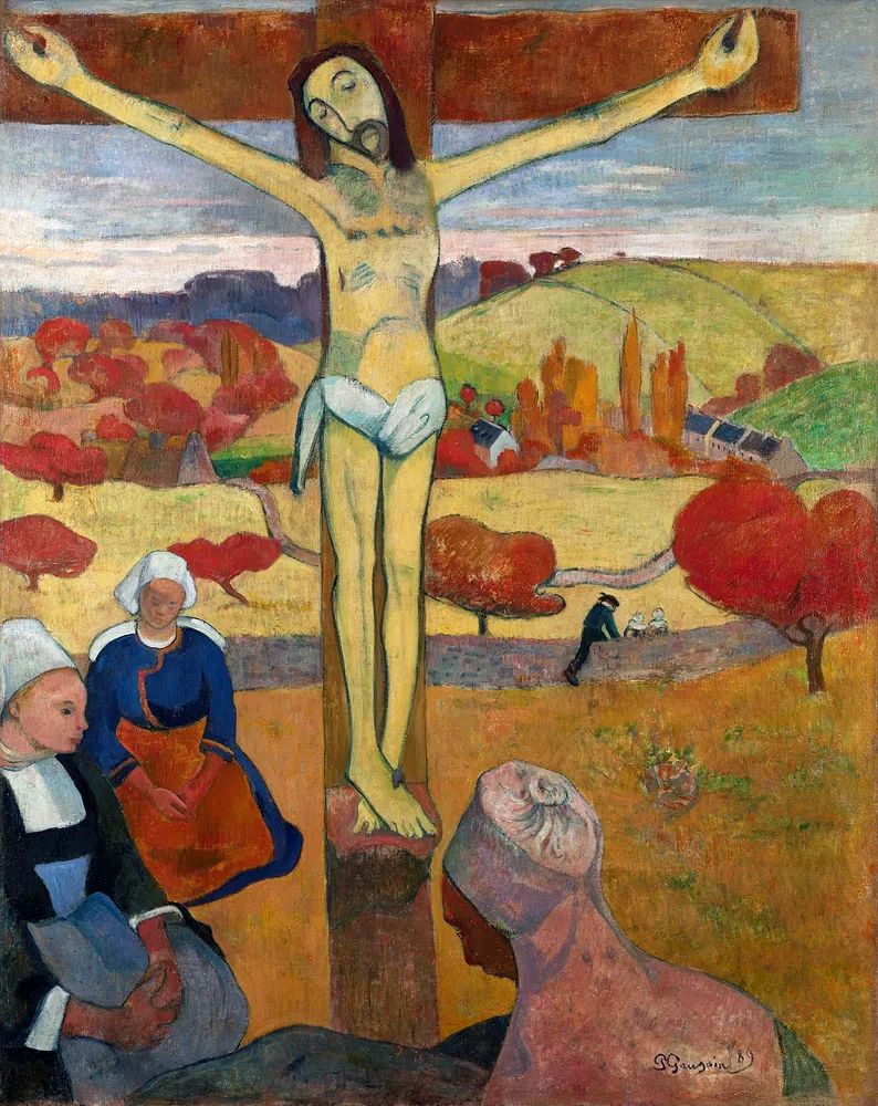 Crucifixion — Fine Art Print. poster — fine-art art