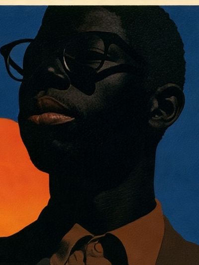 Sunlit Portrait Fine-Art Poster.