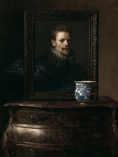 Baroque Portrait Still Life Print. poster print