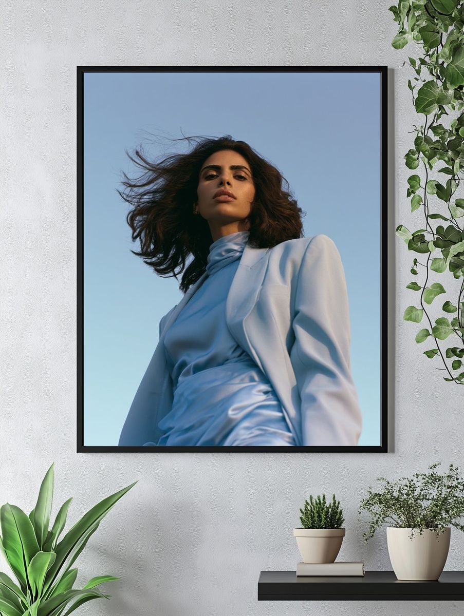 Fashion Portrait Photography Poster. — room view 4