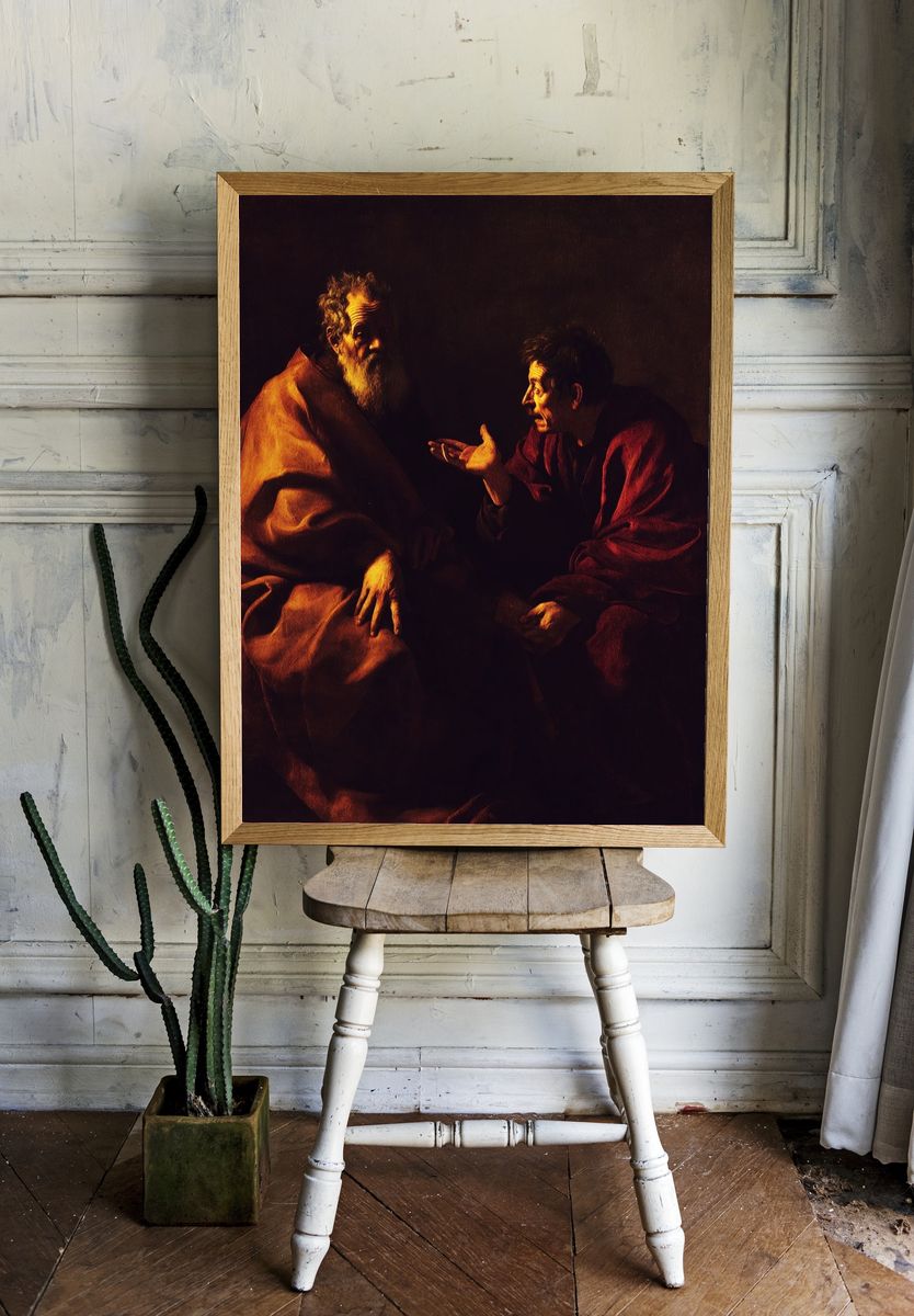 Philosophers in Conversation — Fine Art Print room preview
