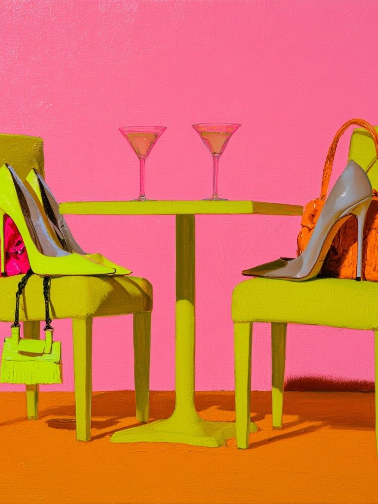 Fashion Still Life Pop-Art Poster. poster detail