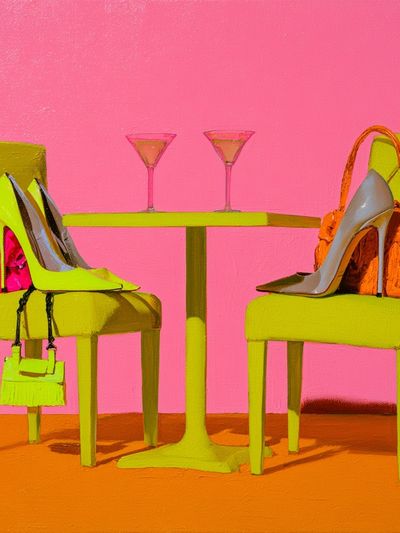 Fashion Still Life Pop-Art Poster. poster