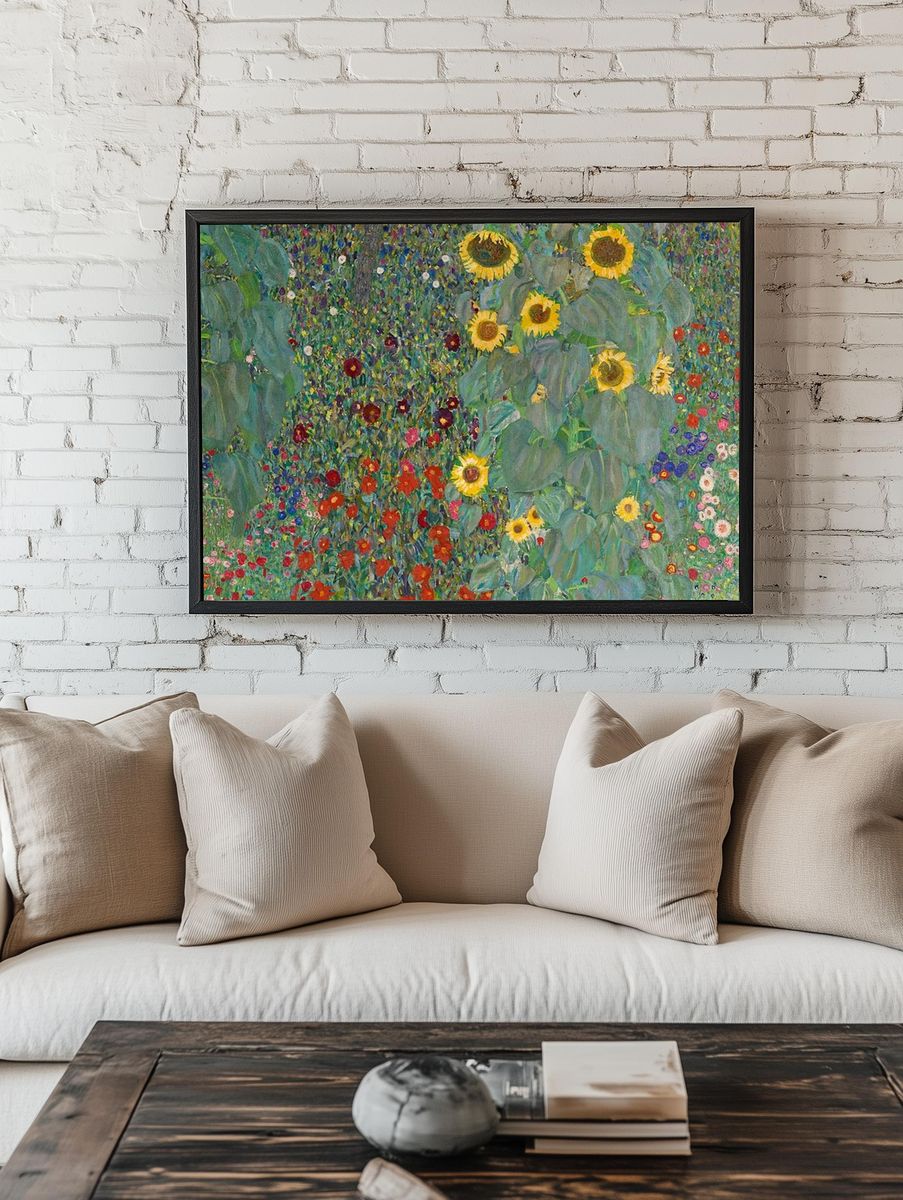 Sunflower Garden — Fine Art Print room preview