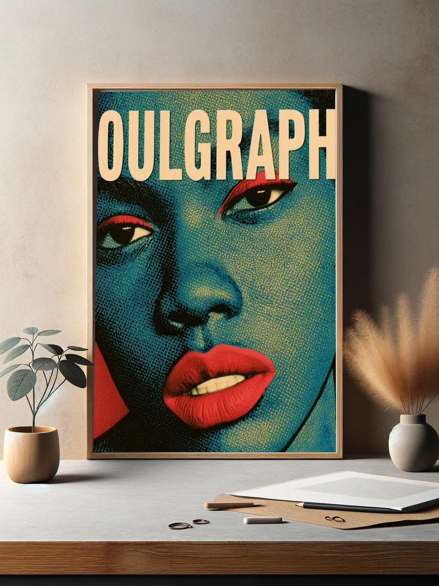 Soulgraphy Pop Art Portrait Poster. — room view 2