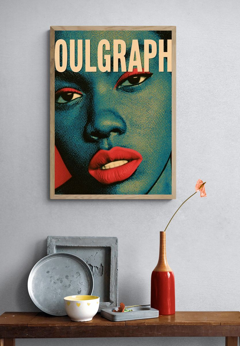 Soulgraphy Pop Art Portrait Poster. — room view 3