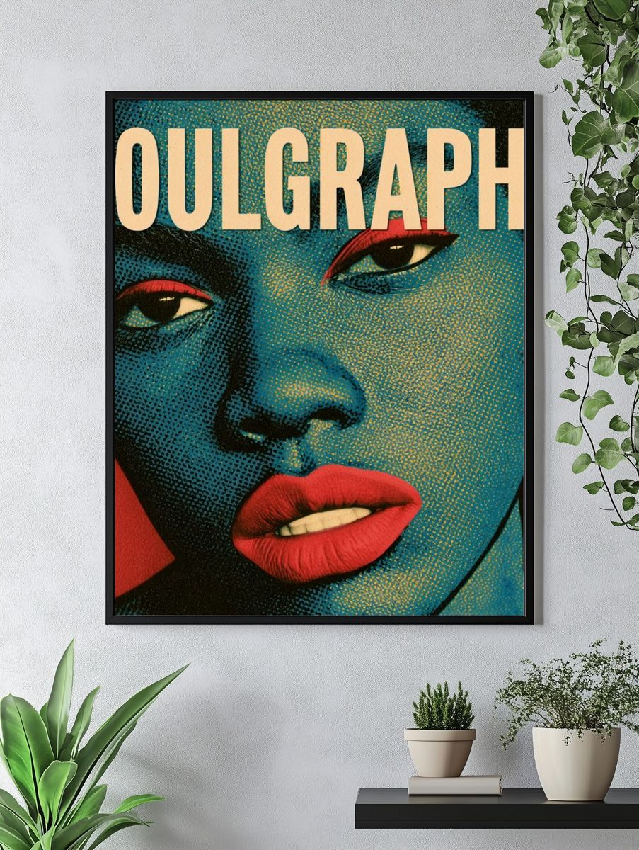 Soulgraphy Pop Art Portrait Poster. — room view 4