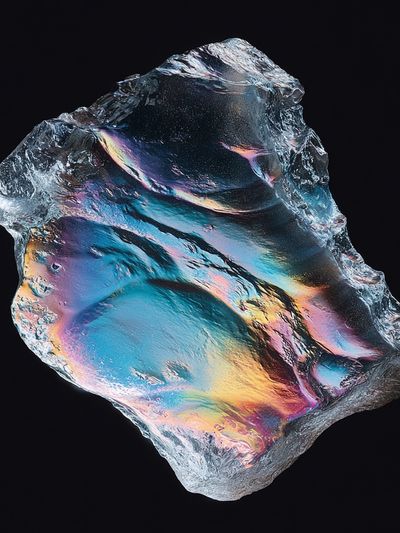 Iridescent Crystal — Fine Art Print. poster print