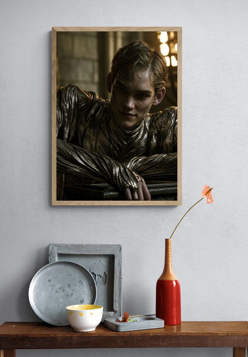 Gilded Portrait Poster. — room view 3