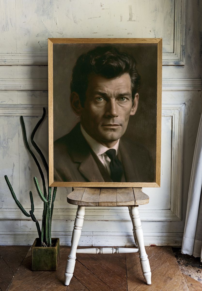 Classic Portrait Fine-Art Print. — room view 1