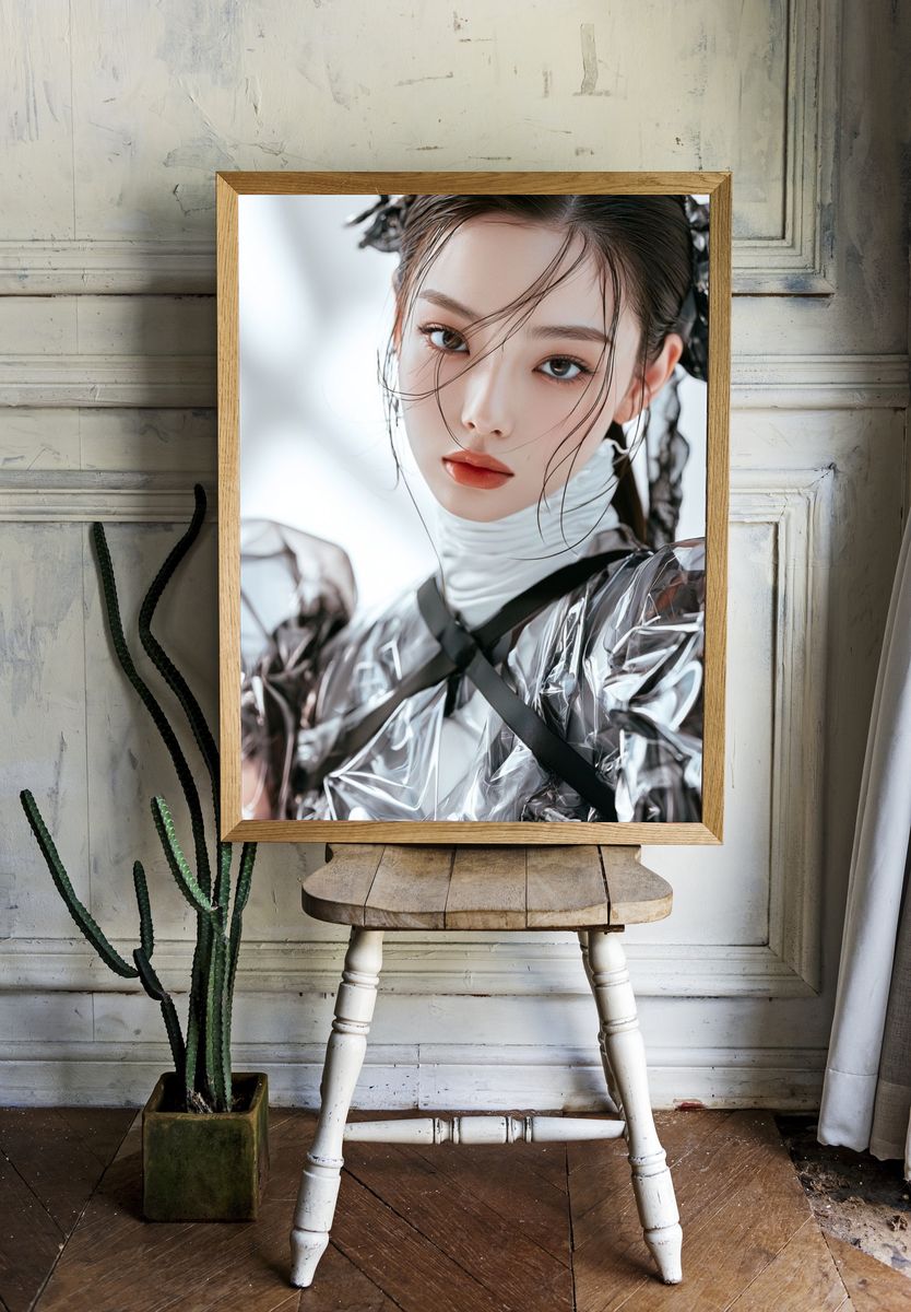 Fashion Portrait Photography Poster. — room view 1