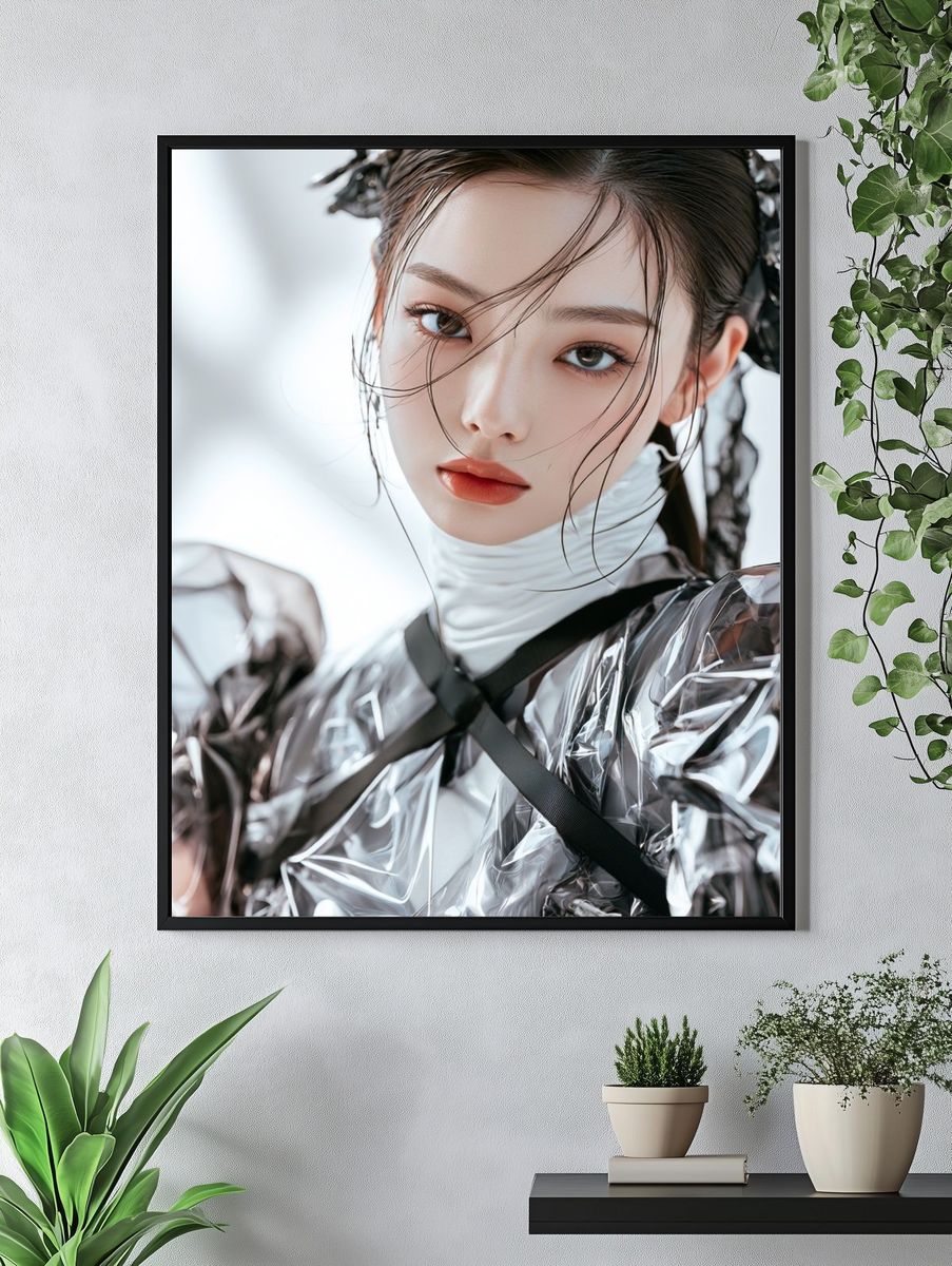 Fashion Portrait Photography Poster. — room view 4