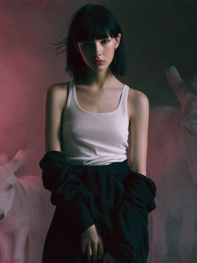 Dreamlike Portrait — Fine-Art Print. poster detail