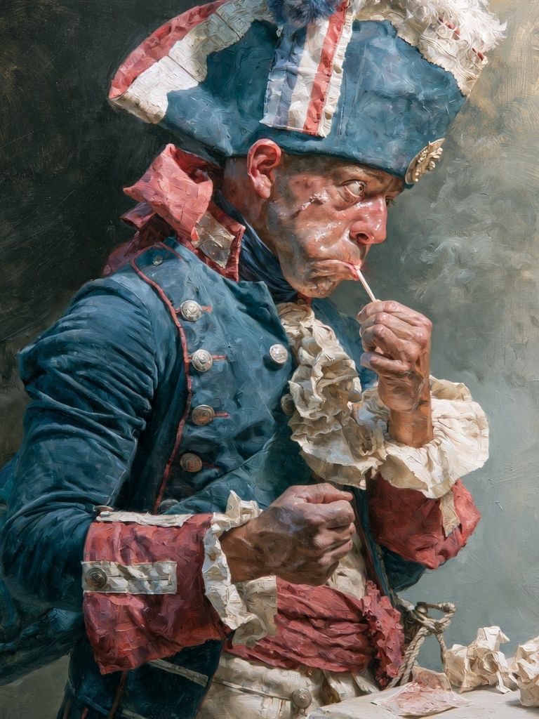 Napoleon Portrait Fine-Art Poster. poster detail