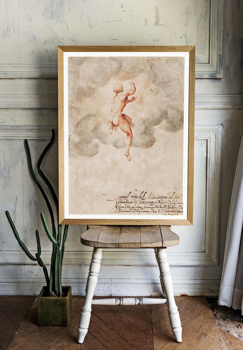 Heavenly Figure — Fine Art Print room preview