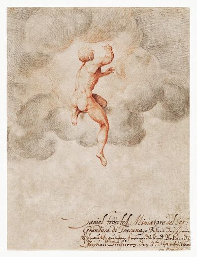 Heavenly Figure — Fine Art Print. poster print