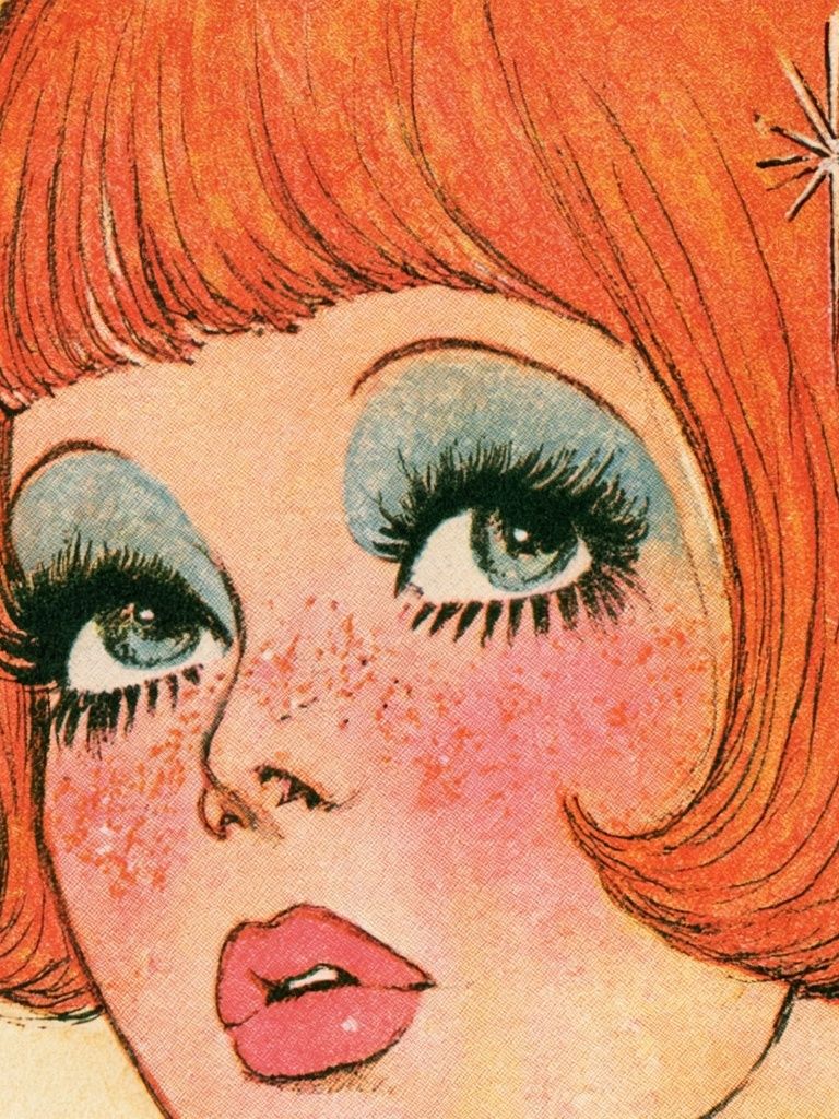Retro Pop Art Portrait Poster. poster detail