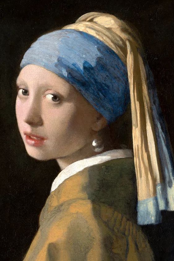 Vermeer girl mobile wallpaper, woman. poster detail