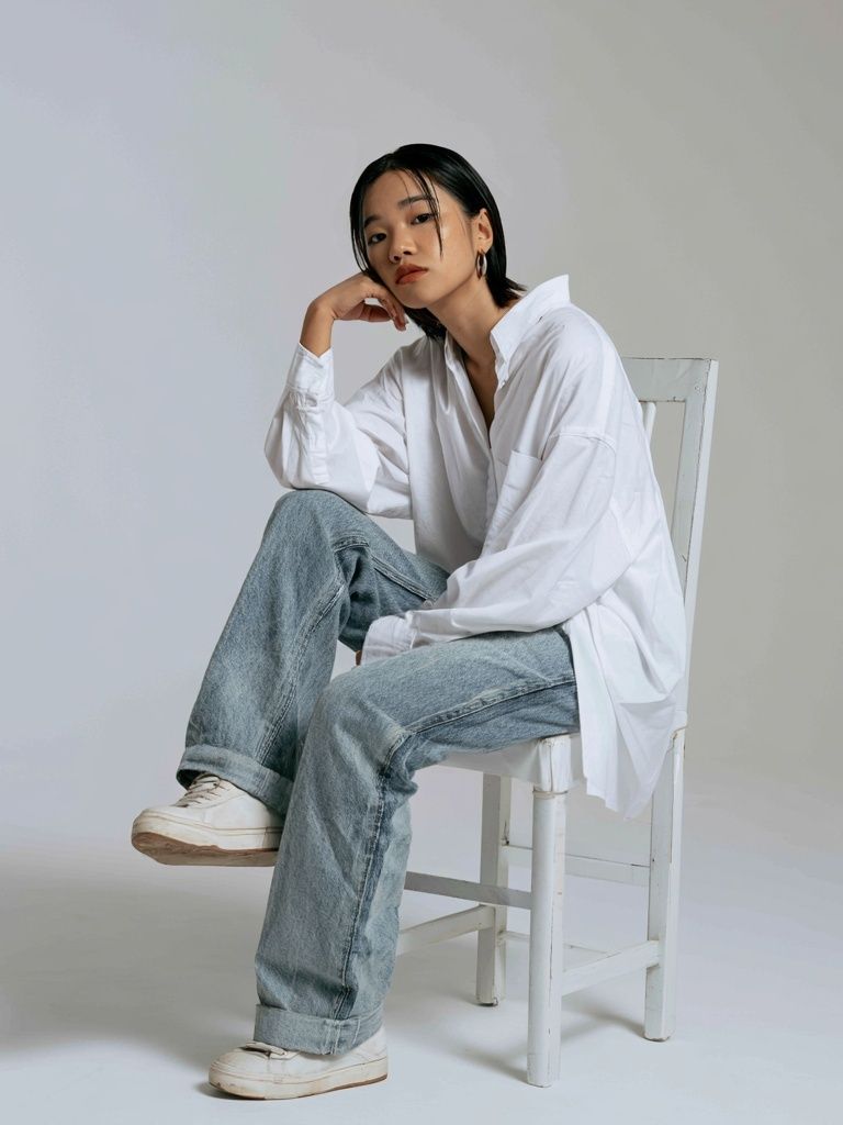 Minimalist Fashion Portrait Poster. poster detail